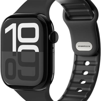 Vonmählen Classic Band 2 - Apple Watch 40 - 41 - 42Mm One Size Black