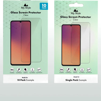 My Style Tempered Glass Screenprotector - Samsung Galaxy S25 Fe 5G Transparant 10-Pack productafbeelding 7
