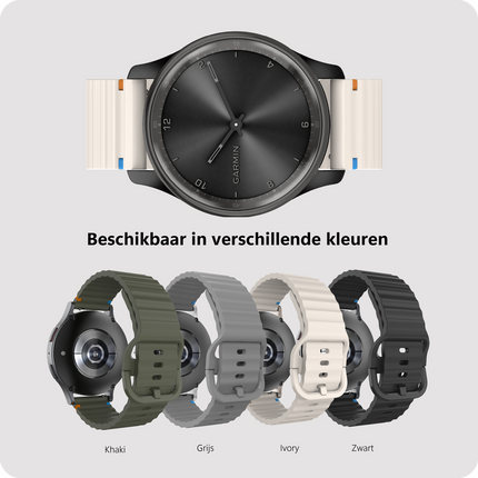 ActiveFlex Strap - Garmin Vivomove Style / Trend - Ivory