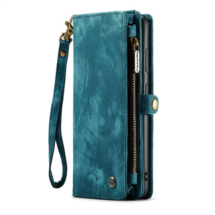 CASEME Samsung Galaxy S23+ Vintage Portemonnee Hoesje - Blue - Casebump