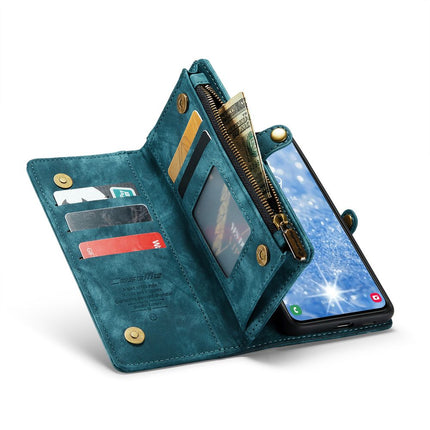 CASEME Samsung Galaxy S23+ Vintage Portemonnee Hoesje - Blue - Casebump