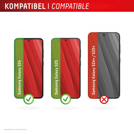 Displex Real Glass Samsung Galaxy S24/S25 productafbeelding 6