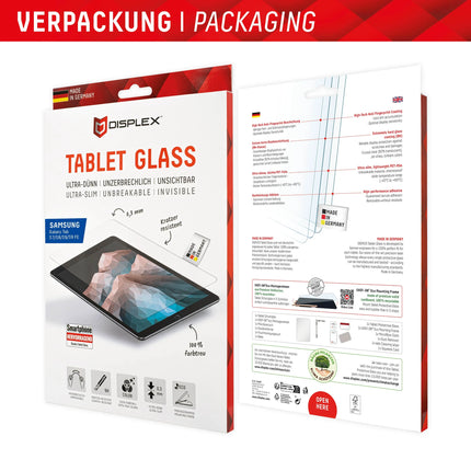 Displex Real Glass Samsung Galaxy Tab S8/S9/S9 Fe productafbeelding 8