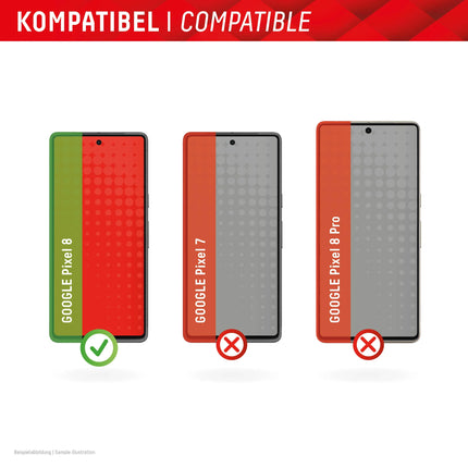Displex Real Glass Google Pixel 8 productafbeelding 6