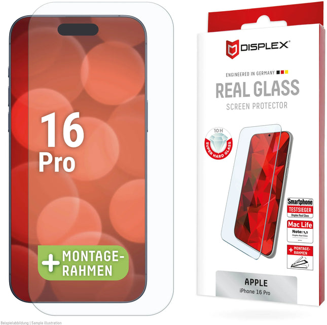 Displex Real Glass Apple iPhone 16 Pro