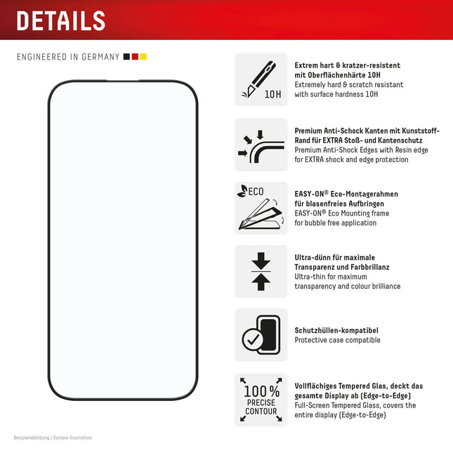 Displex Real Glass Apple iPhone 16 productafbeelding 2