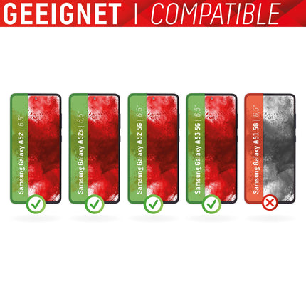 Displex Real Glass Samsung Galaxy A52/A52 5G/A52S 5G productafbeelding 7
