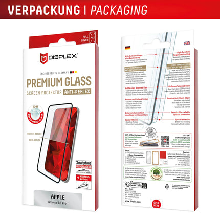 Displex Real Glass Apple iPhone 16 Pro productafbeelding 10
