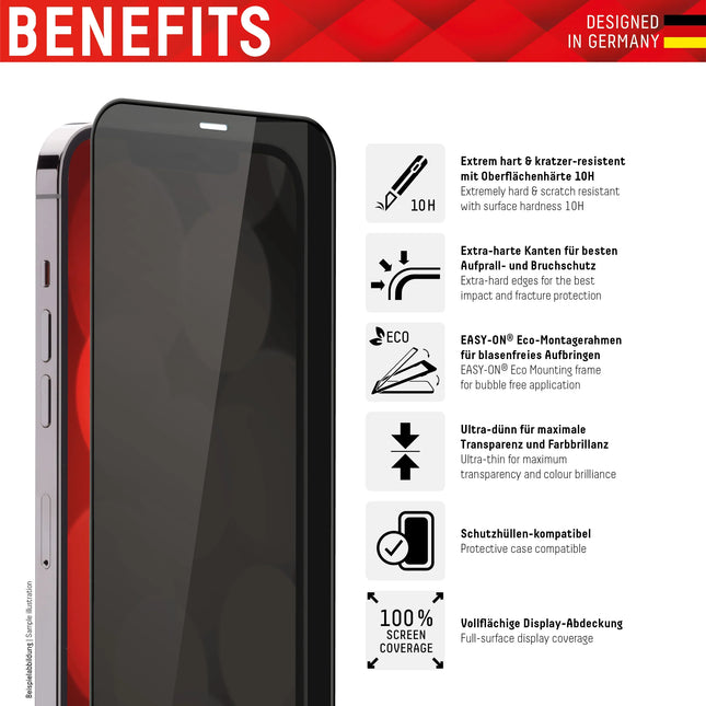 Displex Privacy Glass Apple iPhone 12/12 Pro productafbeelding 2