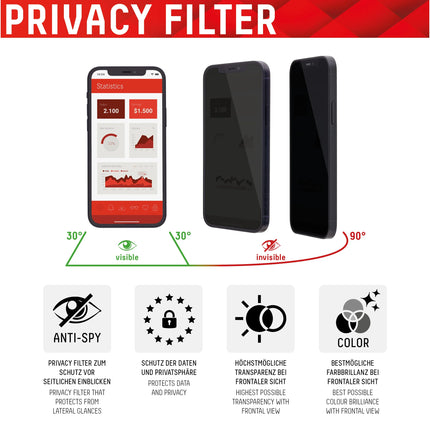 Displex Privacy Glass Apple iPhone 12/12 Pro productafbeelding 5