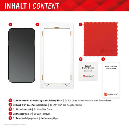 Displex Privacy Glass Apple iPhone 15 Plus/15 Pro Max productafbeelding 11