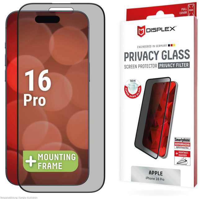 Displex Privacy Glass Apple iPhone 16 Pro