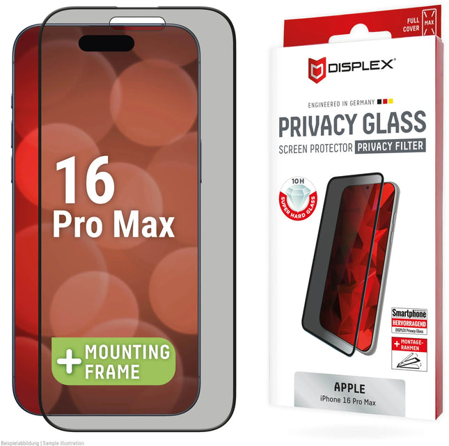 Displex Privacy Glass Apple iPhone 16 Pro Max