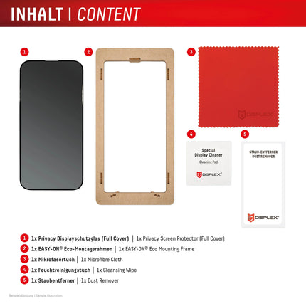 Displex Privacy Glass Apple iPhone 16 Pro Max productafbeelding 11