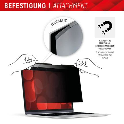 Displex Privacy Safe Magnetic Macbook Pro 16.2Inch productafbeelding 4