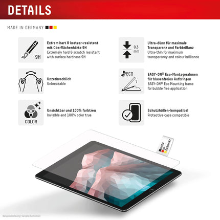 Displex Tablet Glass Samsung Galaxy Tab S10 Fe+ productafbeelding 2