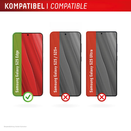 Displex Privacy Glass Samsung Galaxy S25 Edge 5G productafbeelding 7