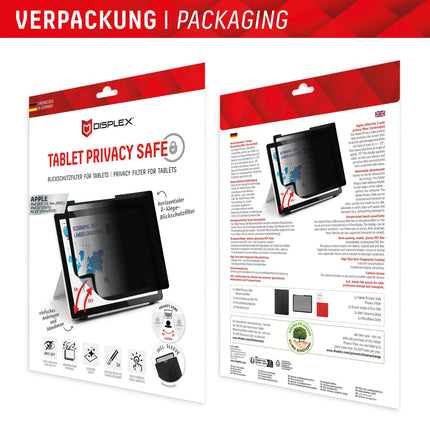 Displex Privacy Safe Tablet Apple iPad 10.9/Ipad 11 (2025)/Air 11 (2025) productafbeelding 9