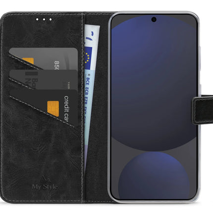 My Style Flex Wallet For Samsung Galaxy S24 Fe 5G Black