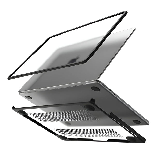 Mobilize Protection Cover For Apple Macbook Pro 13Inch (2020 - 2024) Transparent Black