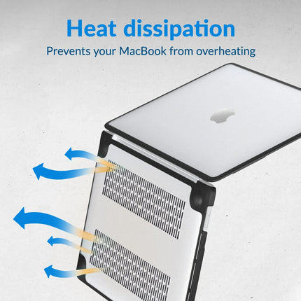 Mobilize Protection Cover For Apple Macbook Air 15Inch (2023/2024) Transparent Black
