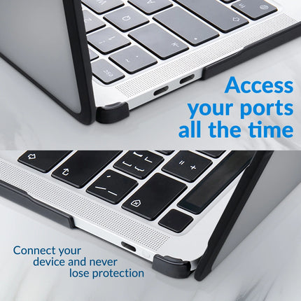 Mobilize Protection Cover For Apple Macbook Air 15Inch (2023/2024) Transparent Black