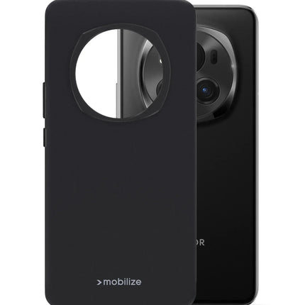 Mobilize Rubber Gelly Case Honor Magic6 Pro Matt Black
