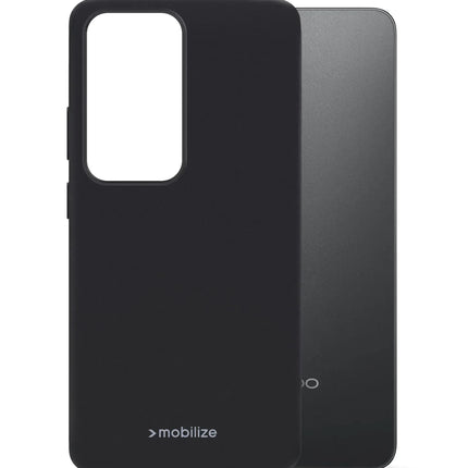 Mobilize Rubber Gelly Case Oppo A80 5G Matt Black
