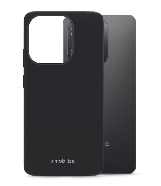 Mobilize Rubber Gelly Case Oppo A40/A40M/A60 5G Matt Black