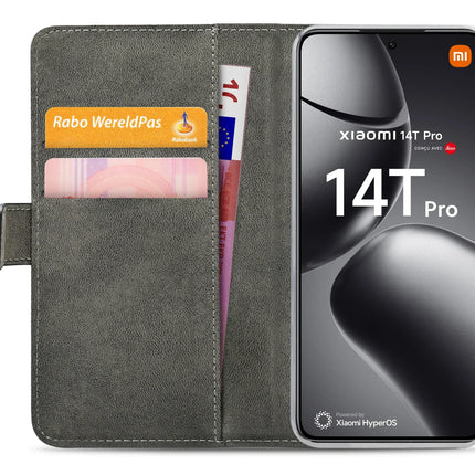 Mobilize Classic Gelly Wallet Book Case Xiaomi 14T Pro Black