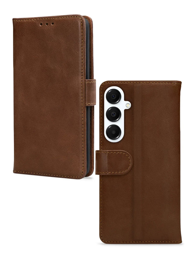 Mobilize Leather Wallet Samsung Galaxy A16 4G/5G Brown