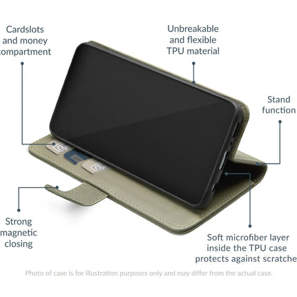 Mobilize Premium Gelly Wallet Book Case Samsung Galaxy A16 4G/5G Green