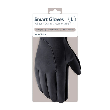 Mobilize Smart Winter Gloves (L) Black
