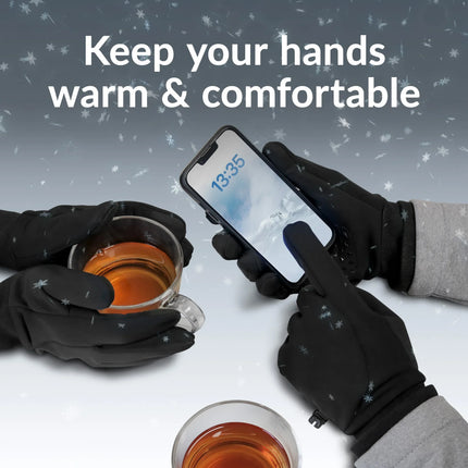 Mobilize Smart Winter Gloves (L) Black