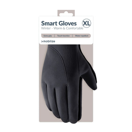 Mobilize Smart Winter Gloves (Xl) Black