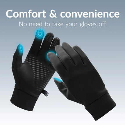 Mobilize Smart Sports Gloves (M) Black
