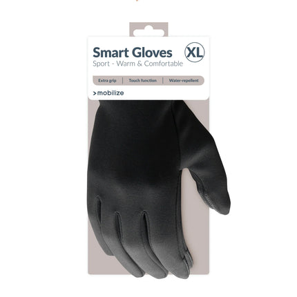 Mobilize Smart Sports Gloves (Xl) Black