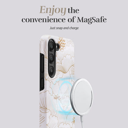 Mio By Mobilize Mio White Roses Magsafe Compatible For Samsung S25+ 5G