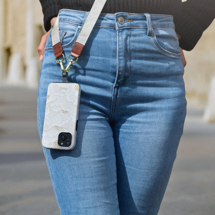 Mio By Mobilize Mio White Roses Magsafe Compatible For Samsung S25+ 5G
