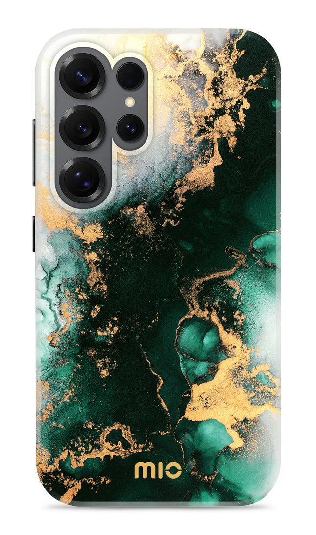Mio By Mobilize Mio Green Marble Magsafe Compatible For Samsung S25 Ultra 5G