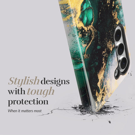 Mio By Mobilize Mio Green Marble Magsafe Compatible For Samsung S25 Ultra 5G