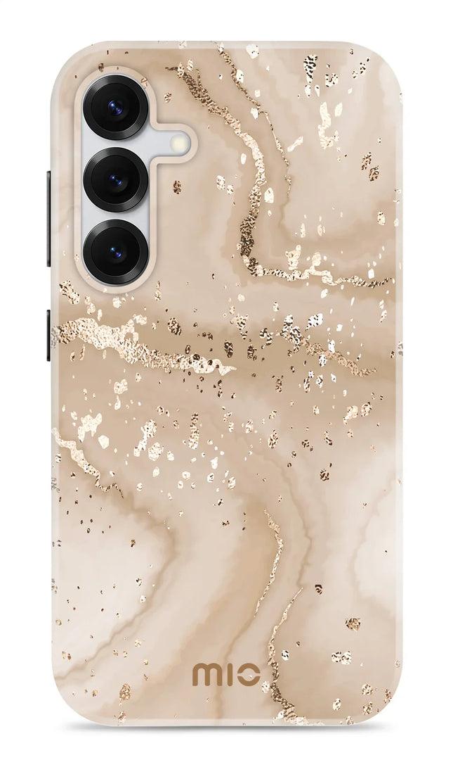 Mio By Mobilize Mio Gold Marble Magsafe Compatible For Samsung S24 5G/S25 5G