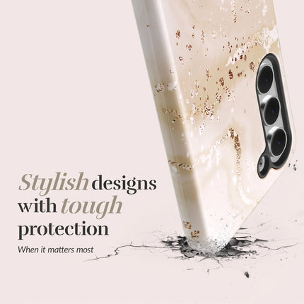 Mio By Mobilize Mio Gold Marble Magsafe Compatible For Samsung S24 5G/S25 5G