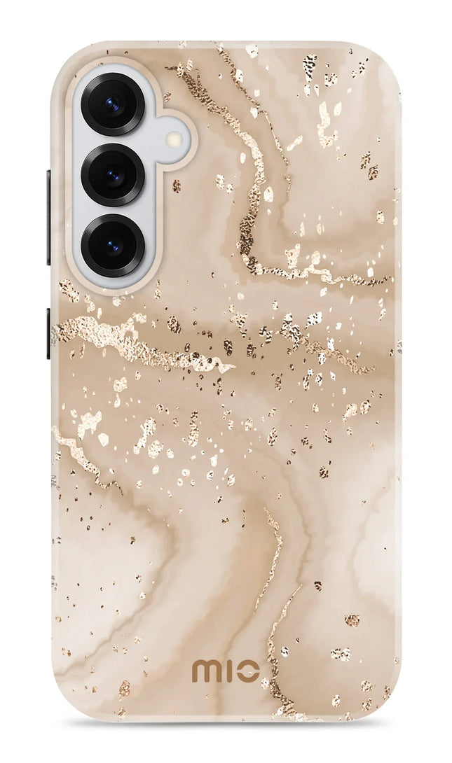 Mio By Mobilize Mio Gold Marble Magsafe Compatible For Samsung S25+ 5G