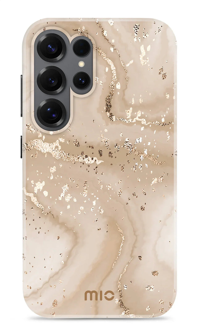 Mio By Mobilize Mio Gold Marble Magsafe Compatible For Samsung S25 Ultra 5G