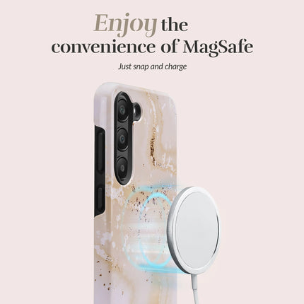 Mio By Mobilize Mio Gold Marble Magsafe Compatible For Samsung S25 Ultra 5G