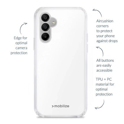 Mobilize Naked Protection Case Samsung Galaxy S25 5G Clear