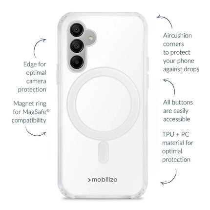 Mobilize Magsafe Compatible Naked Protection Case For Samsung Galaxy S24 5G/S25 5G Clear