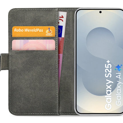 Mobilize Classic Gelly Wallet Book Case Samsung Galaxy S25+ 5G Black