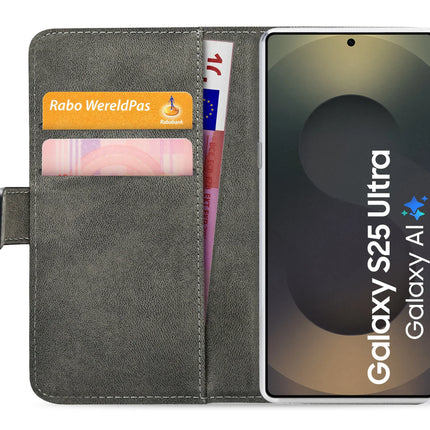 Mobilize Classic Gelly Wallet Book Case Samsung Galaxy S25 Ultra 5G Black